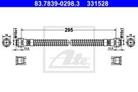 Bremsschlauch ATE 83.7839-0298.3