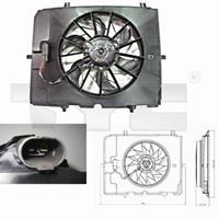 mercedes-benz Koelventilatorwiel