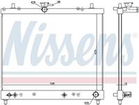 Kühler, Motorkühlung Nissens 617402