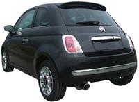 100% RVS Sportuitlaat Fiat 500 1.4 16v (100pk) 2007- 102mm