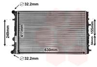 Volkswagen Radiateur 58012725