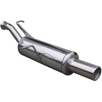 100% RVS Sportuitlaat Peugeot 307 1.4 16v (88pk) 2001- 80mm