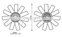 renault Koelventilatorwiel