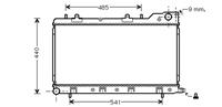 subaru RADIATEUR FORESTER 20/20T/25 MT