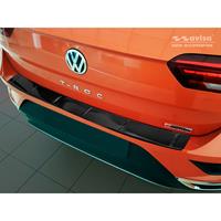 Echt 3D Carbon Achterbumperprotector Volkswagen T-Roc 2017-