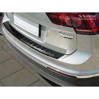 Echt 3D Carbon Achterbumperprotector Volkswagen Tiguan II 2016- incl. Allspace 2017-