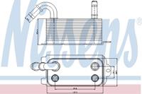 NISSENS Ölkühler, Automatikgetriebe 90661  FORD,VOLVO,LAND ROVER,FIESTA VI,MONDEO IV Turnier BA7,S-MAX WA6,FOCUS III Turnier,GALAXY WA6,FOCUS III