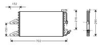 lancia AIRCO CONDENSOR 1.2i 8v