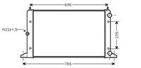 ford RADIATEUR DIESEL 1.9 TDi
