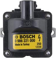 BOSCH Zündspule 0 986 221 000  VW,AUDI,SKODA,TRANSPORTER IV Bus 70XB, 70XC, 7DB, 7DW,LUPO 6X1, 6E1,GOLF III 1H1,SHARAN 7M8, 7M9, 7M6,POLO 6N1