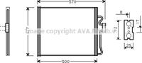 bmw Condensor, airconditioning BW5214