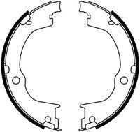 Bremsbackensatz, Feststellbremse Hinterachse Ferodo FSB4006