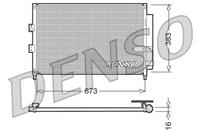 honda Airco condensor DCN40003