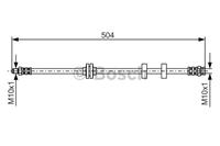 Bremsschlauch Bosch 1 987 476 879