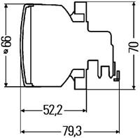 Blinkleuchte hinten Hella 2BA 009 001-001