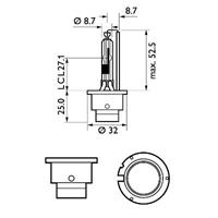 PHILIPS Glühlampe, Fernscheinwerfer 85126SYS1  FIAT,RENAULT,SUBARU,STILO 192,STILO Multi Wagon 192,LAGUNA II Grandtour KG0/1_,LAGUNA II BG0/1_