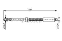 Bremsschlauch Vorderachse Bosch 1 987 476 559