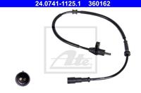 ATE ABS Sensor 24.0741-1125.1 Drehzahlsensor,Raddrehzahl Sensor RENAULT,SCÉNIC I JA0/1_,MEGANE I Grandtour KA0/1_