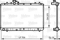 Kühler, Motorkühlung Valeo 735407