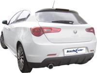 100% RVS Sportuitlaat Alfa Romeo Giulietta 1.4T Multiair (170pk) 2010- 102mm Rond