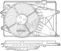 Lüfter, Motorkühlung Denso DER15004