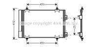 citroen Condensor, airconditioning
