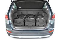 Car-Bags Seat Ateca Reisetaschen-Set ab 2016 (hoher Ladeboden) | 3x60l + 3x37l