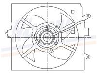 Lüfter, Motorkühlung Nissens 85298