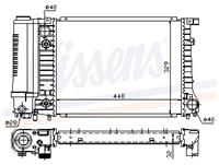NISSENS Wasserkühler 60703A Kühler,Motorkühler BMW,3 E30,5 E34,3 Cabriolet E30,5 Touring E34,3 Touring E30