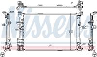 Kühler, Motorkühlung Nissens 67186