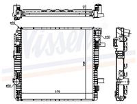 Radiator, motorkoeling NISSENS 62794A