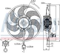 opel Koelventilatorwiel