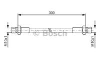 Bremsschlauch Vorderachse Bosch 1 987 476 286