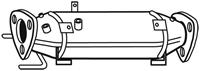 Ruß-/Partikelfilter, Abgasanlage mitte Walker 73167