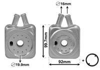 vanwezel Ölkühler, Motoröl Van Wezel 58003215