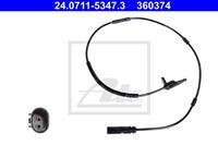 ATE ABS Sensor 24.0711-5347.3 Drehzahlsensor,Raddrehzahl Sensor BMW,1 F20,3 Touring F31,3 F30, F35, F80,1 F21,3 Gran Turismo F34,4 Coupe F32, F82