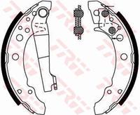 TRW Bremsbacken GS8166 Trommelbremsbacken,Bremsbackensatz VW,AUDI,SEAT,LUPO 6X1, 6E1,GOLF III 1H1,POLO 6N2,POLO 6N1,GOLF II 19E, 1G1