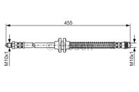 BOSCH Bremsschläuche RENAULT 1 987 476 126 8200033851,8200234737,8200333851 Bremsschlauch