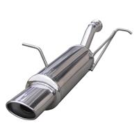 100% RVS Sportuitlaat Peugeot 307 1.6 HDi 2004- 120x80mm