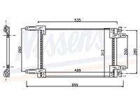 fiat Condensator, airconditioning 94632