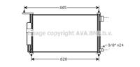 nissan Condensor, airconditioning