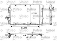 Kondensator, Klimaanlage Valeo 817846