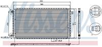 Condensor, airconditioning NISSENS 94961