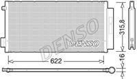 Condensor, airconditioning DENSO, u.a. für Fiat