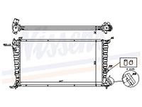 NISSENS Wasserkühler 63508 Kühler,Motorkühler PEUGEOT,CITROËN,306 Schrägheck 7A, 7C, N3, N5,PARTNER Combispace 5F,PARTNER Kasten 5