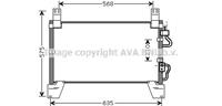 ssangyong Condensor, airconditioning