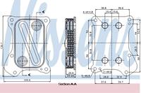 NISSENS Ölkühler 90700 Ölkühler, Motoröl OPEL,FORD,FIAT,CORSA D,CORSA C F08, F68,MERIVA,AGILA A H00,TIGRA TwinTop,COMBO Kasten/Kombi,COMBO Tour