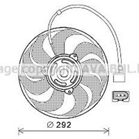 skoda Koelventilatorwiel