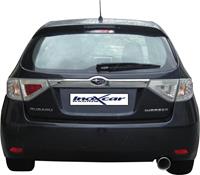 100% RVS Sportuitlaat Subaru Impreza 2.5 WRX (224pk) 10/2007- 102mm