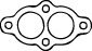 WALKER Dichtung, Abgasrohr 81127  BMW,3 E30,5 E28,5 E12